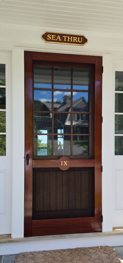 Seaport Shutter Door Full-Circle Style with Special Carving Fc-215