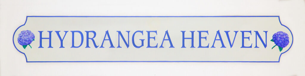 Seaport Shutter Hydrangea Heaven Sign 080