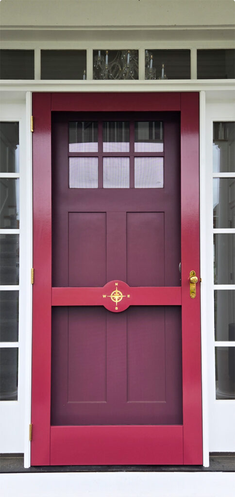Seaport Shutter Full-Circle Style Door Special Carving FC-222