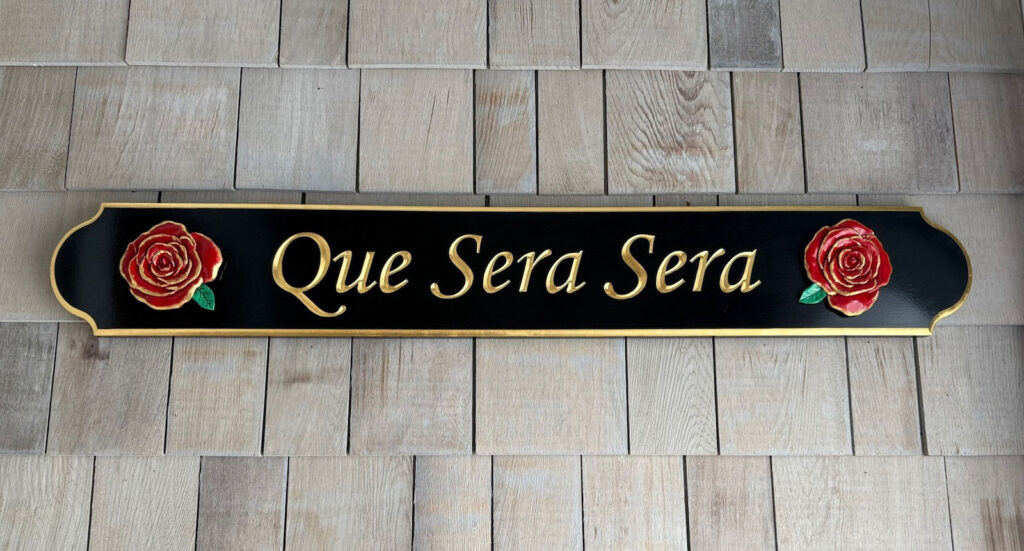 Seaport Shutter Sign 082