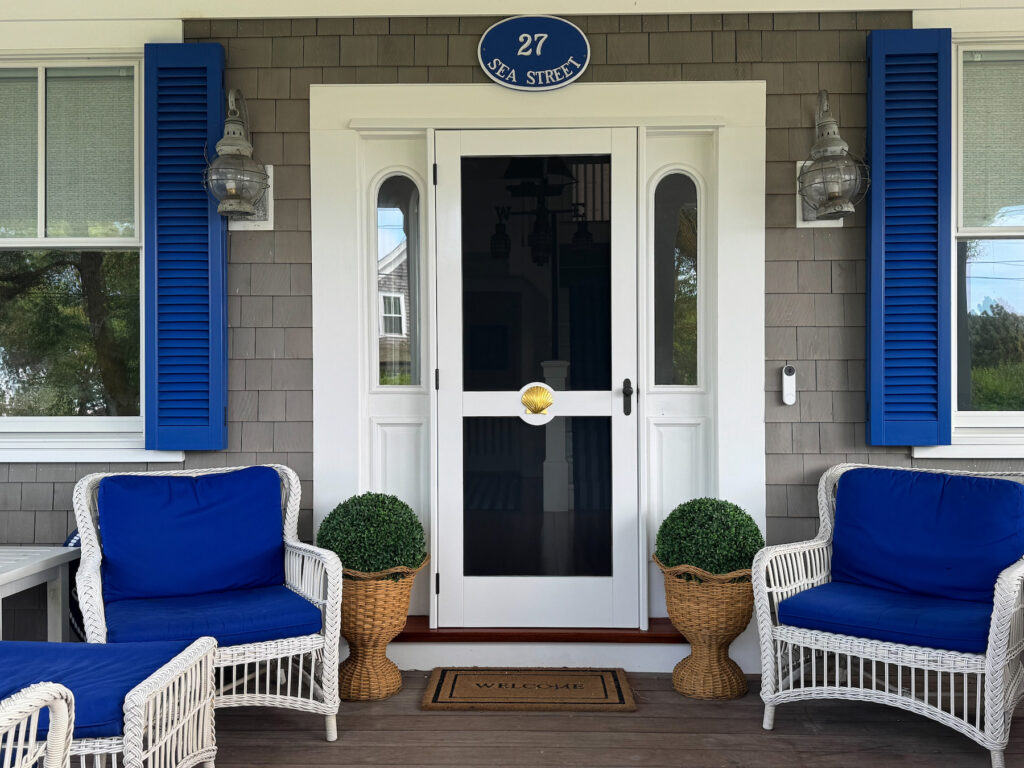 Seaport Shutter Custom Carved Sign 084
