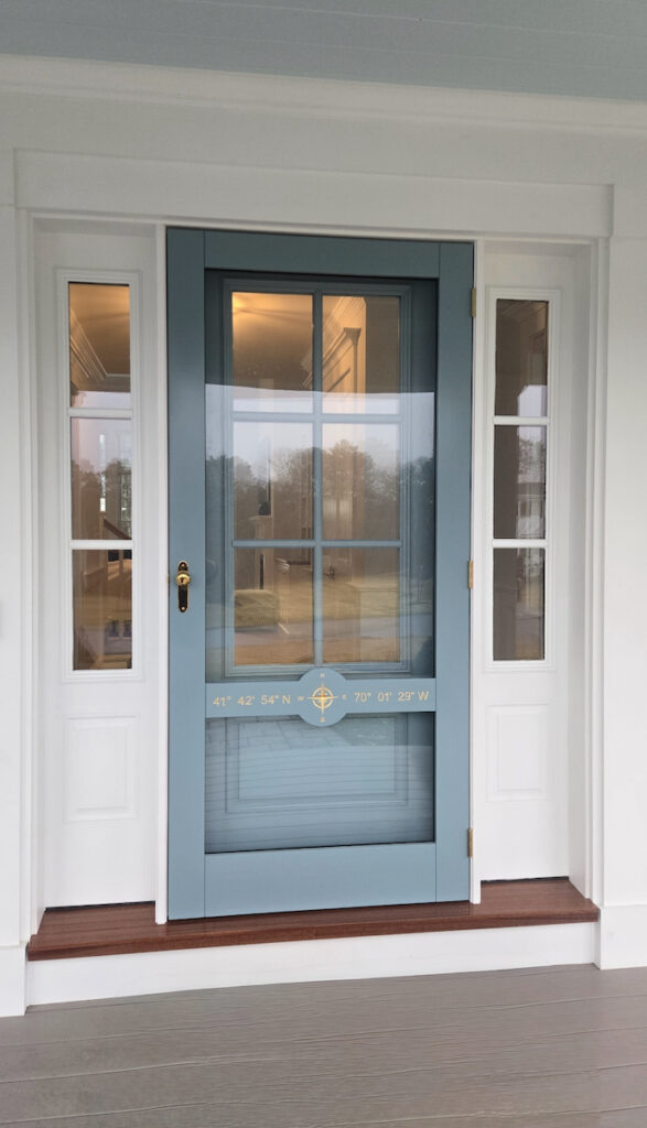 Seaport Shutter Mahogany Threshold 24